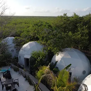 Campo de lujo Glamping With Private Mini Pool